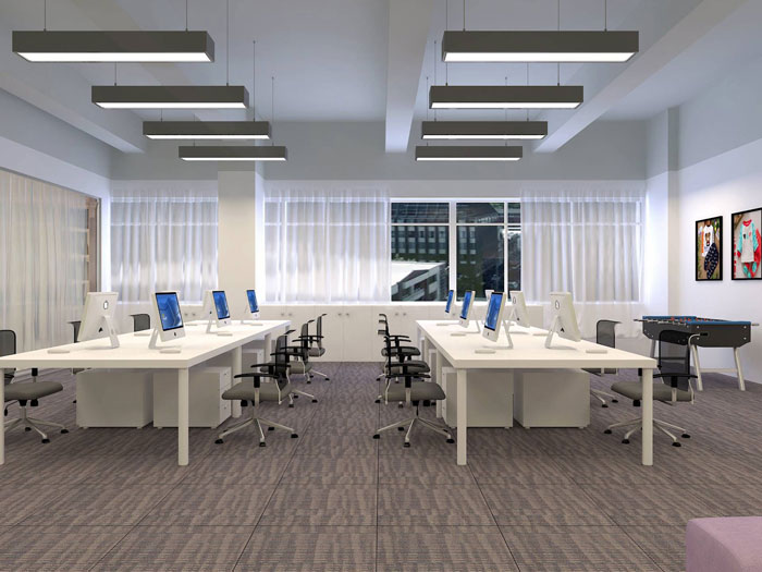 兒童童裝公司辦公室裝修設(shè)計(jì)案例效果圖