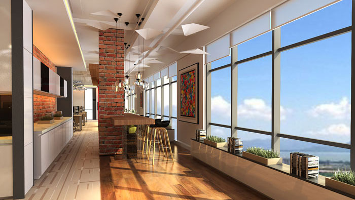 900平方中型創(chuàng)新辦公室裝修設計案例