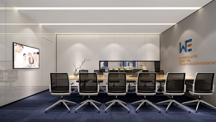 510平方中型創(chuàng)意辦公室裝修設(shè)計案例