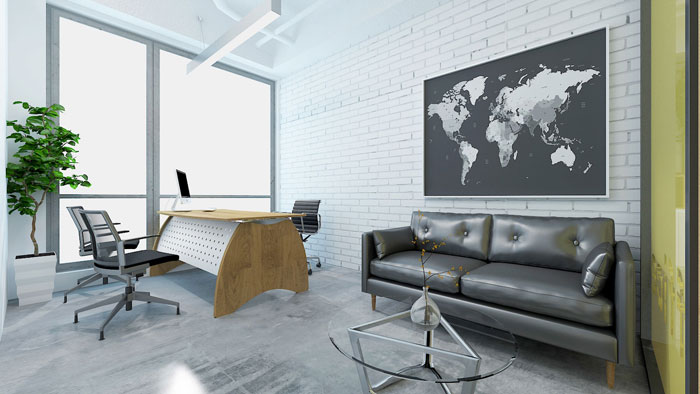 450平方電子商務(wù)總經(jīng)理辦公室裝修設(shè)計(jì)案例效果圖