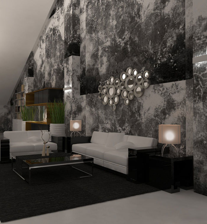 1000平方辦公室接待區(qū)域軟裝設計方案效果圖