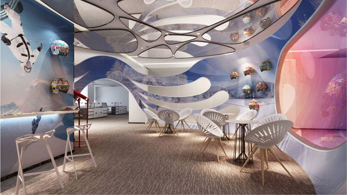 800平方現(xiàn)代簡(jiǎn)約辦公室裝修設(shè)計(jì)案例