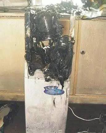 飲水機(jī)燒干效果圖