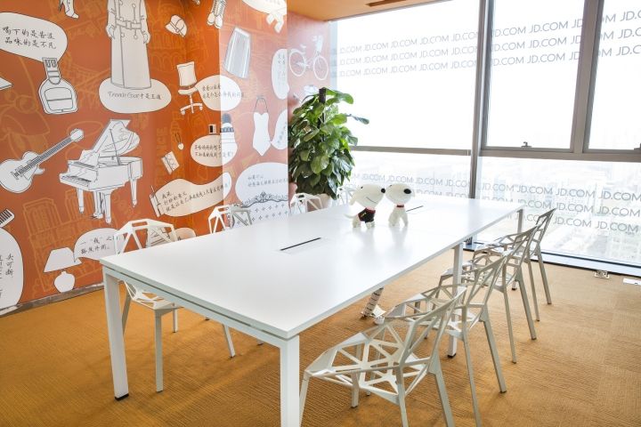 京東辦公室討論區(qū)域裝修設(shè)計(jì)效果圖
