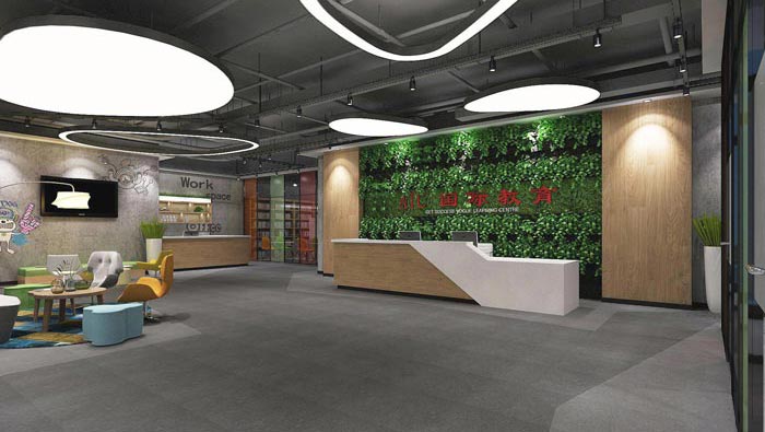 國際教育辦公室裝修設(shè)計(jì)案例