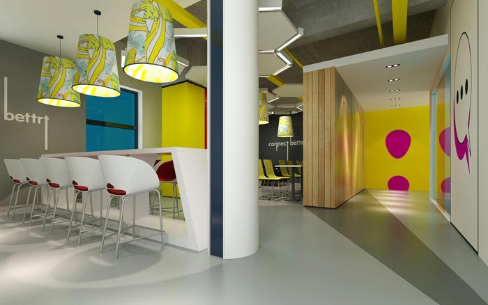 金融租賃公司辦公室茶水間裝修設(shè)計效果圖