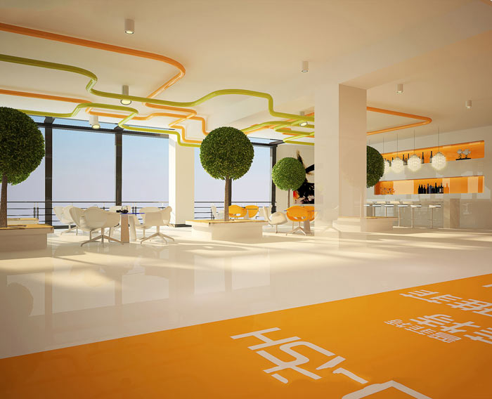 辦公家具廠房辦公室接待區(qū)域裝修設(shè)計(jì)效果圖