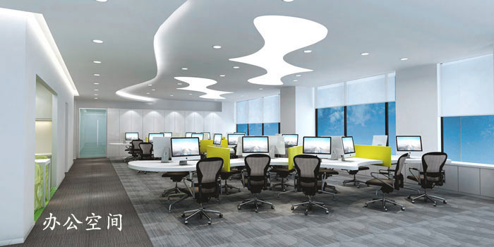 代駕公司辦公空間裝修設(shè)計效果圖
