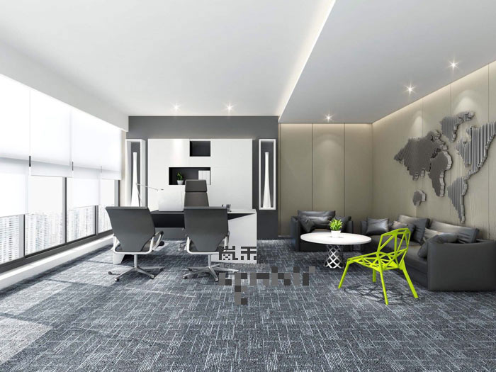 狄邦教育總經(jīng)理辦公室裝修設計案例效果圖