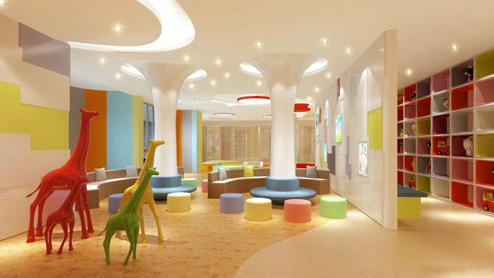 早教中心辦公室裝修設(shè)計案例