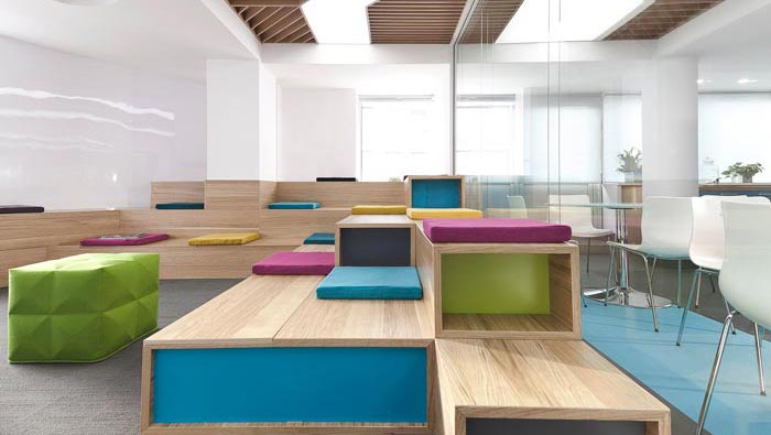 網(wǎng)絡(luò)技術(shù)公司辦公室閱讀區(qū)域裝修設(shè)計(jì)案例效果圖