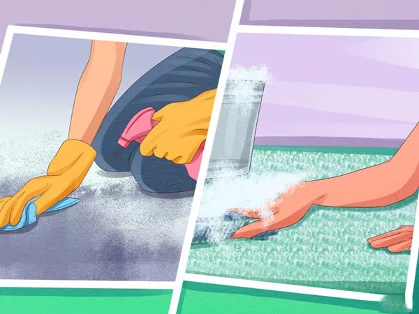 清除酒或其它污漬效果圖