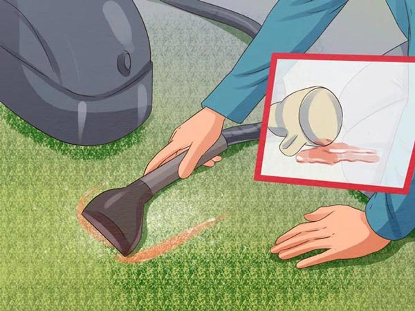 清理溢出污漬效果圖