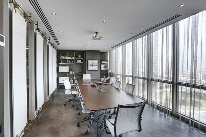 法律服務(wù)咨詢公司辦公室會議室裝修設(shè)計案例效果圖