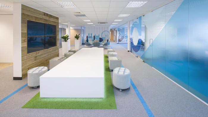 新能源科技公司辦公室裝修設計案例