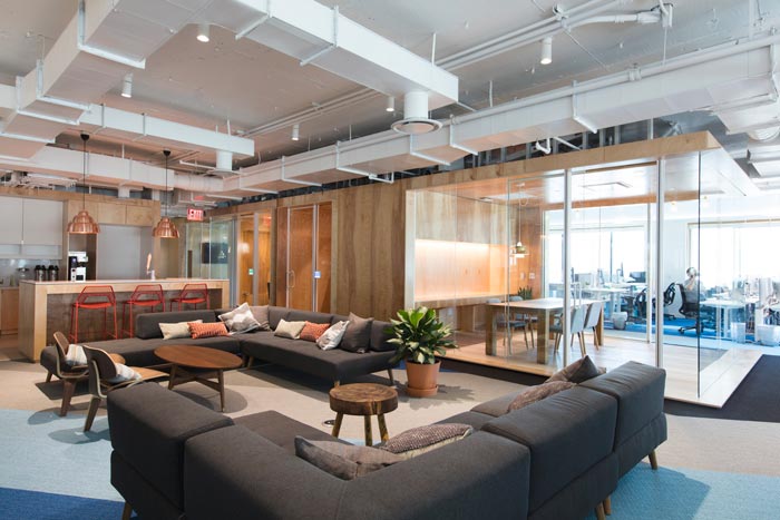 網(wǎng)絡(luò)服務(wù)商辦公室休息區(qū)域裝修設(shè)計案例效果圖