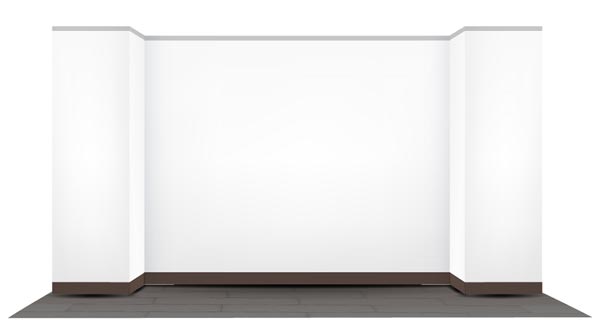 普通墻體效果圖