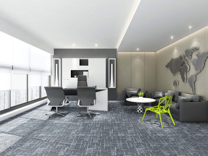 大空間總經(jīng)理辦公室效果圖