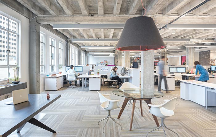 建筑事務(wù)所辦公室辦公區(qū)域裝修設(shè)計(jì)案例效果圖