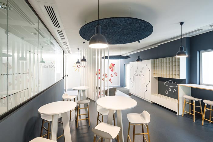 貸款服務(wù)機(jī)構(gòu)辦公室茶水間裝修設(shè)計案例效果圖