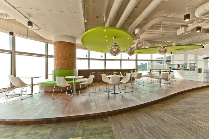 現(xiàn)代簡約辦公室洽談區(qū)域裝修設(shè)計(jì)案例效果圖