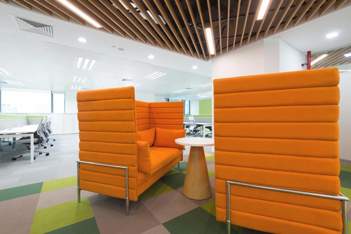 創(chuàng)新辦公室動線裝修設計案例效果圖