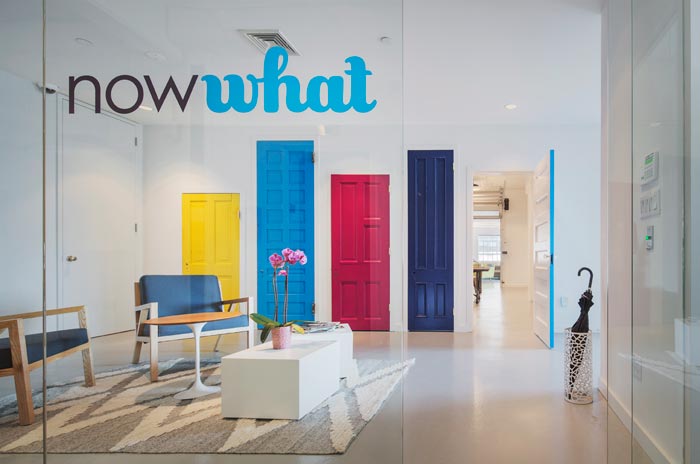 創(chuàng)意營(yíng)銷公司辦公室接待區(qū)域裝修設(shè)計(jì)案例效果圖