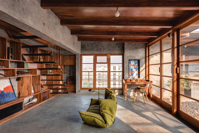 私人攝影工作室進門區(qū)域裝修設計案例效果圖