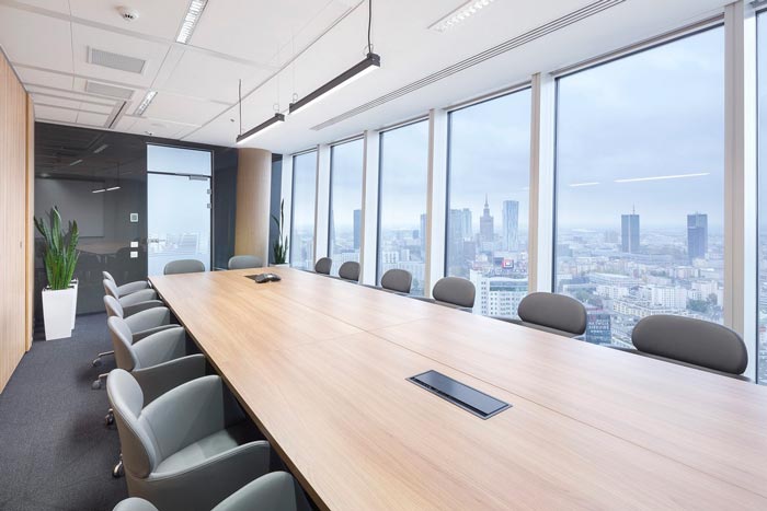 現(xiàn)代簡約風(fēng)格辦公室會議室裝修設(shè)計案例效果圖