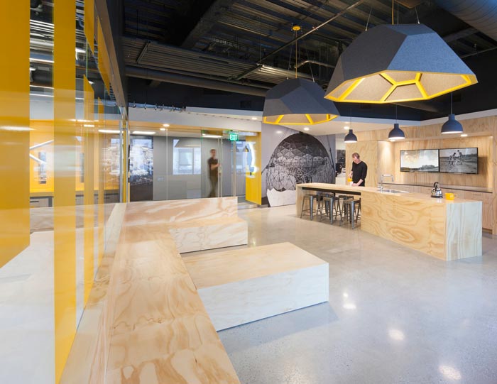 靈活創(chuàng)意辦公空間接待區(qū)域裝修設(shè)計案例效果圖