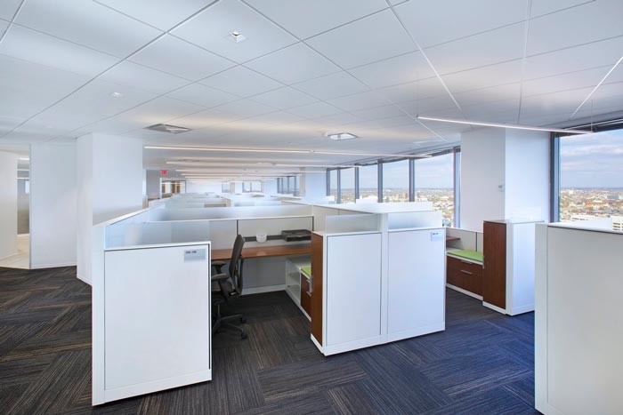 會計師事務(wù)所辦公室辦公區(qū)域裝修設(shè)計實景圖