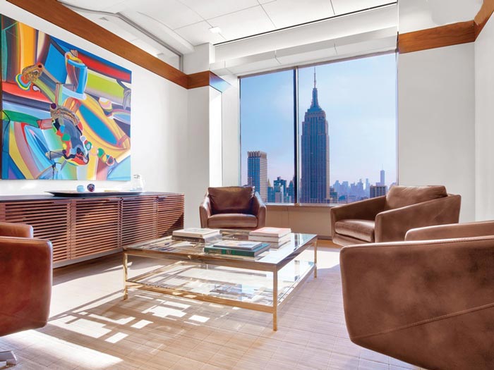 高端老總辦公室裝修設(shè)計效果圖