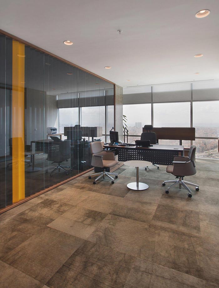 小型老總辦公室裝修設計實景圖