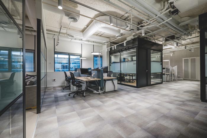 咨詢服務公司辦公室辦公區(qū)域裝修設計案例效果圖