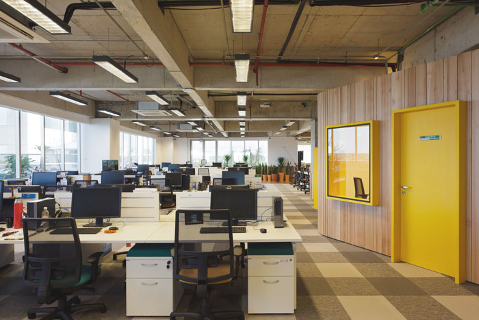零售企業(yè)辦公室辦公區(qū)域裝修設(shè)計(jì)案例效果圖