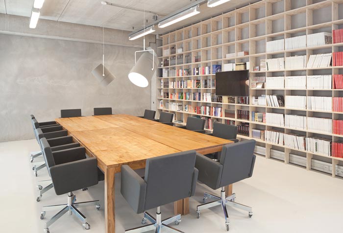 新媒體現(xiàn)代簡約辦公室裝修設(shè)計(jì)案例