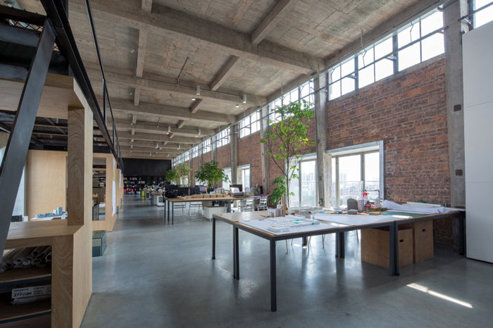 廠房LOFT風(fēng)格辦公室辦公區(qū)裝修設(shè)計(jì)案例效果圖