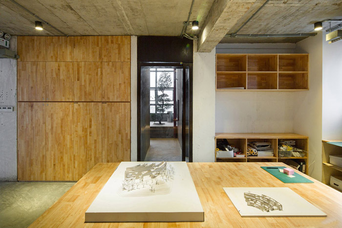 loft風格辦公室手工區(qū)裝修設計案例效果圖