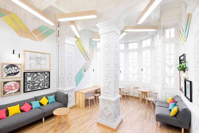 英語(yǔ)培訓(xùn)機(jī)構(gòu)辦公室辦公陽(yáng)臺(tái)區(qū)裝修設(shè)計(jì)案例效果圖