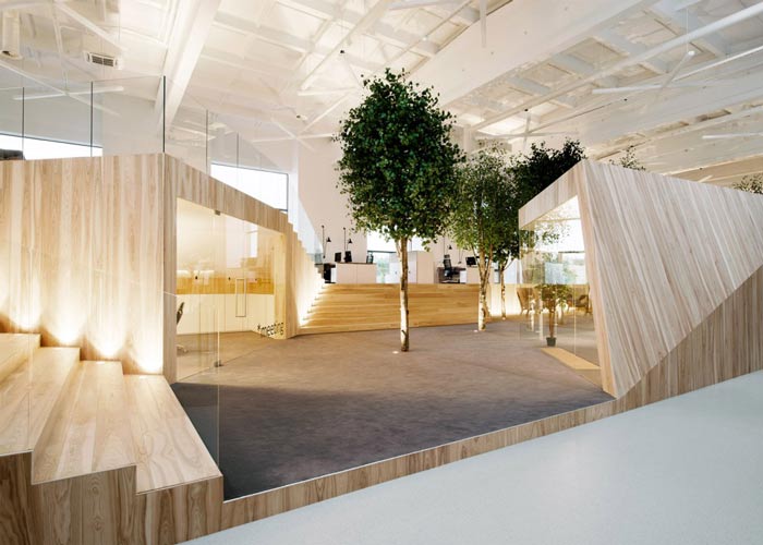 服裝廠房辦公室進(jìn)門區(qū)裝修設(shè)計(jì)案例效果圖