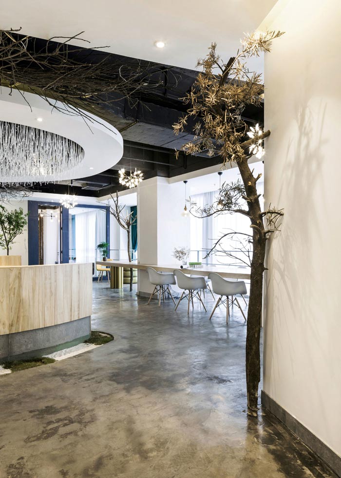 節(jié)能環(huán)保公司辦公室右側(cè)裝修設(shè)計(jì)案例效果圖