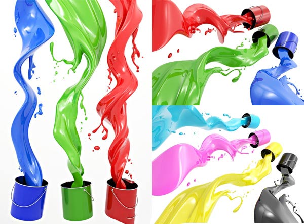 涂料、油漆效果圖