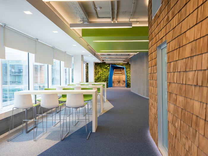 科技信息公司辦公室休息區(qū)裝修設(shè)計案例效果圖