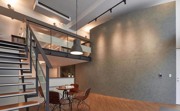 辦公室改造接待區(qū)裝修設(shè)計案例效果圖