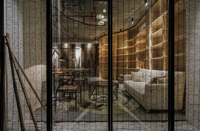 設計顧問公司辦公室落地窗門裝修設計效果圖