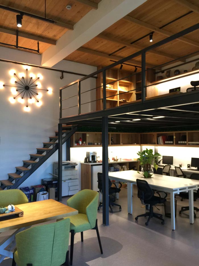 loft辦公室裝修設(shè)計案例