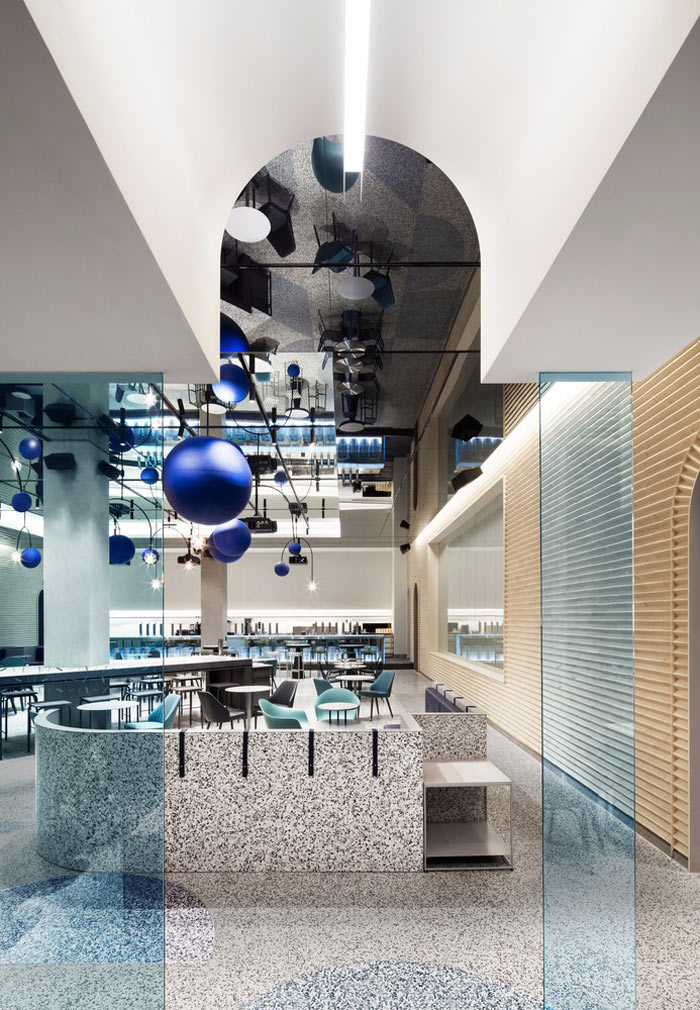 視覺(jué)傳媒公司辦公室交流區(qū)裝修設(shè)計(jì)效果圖