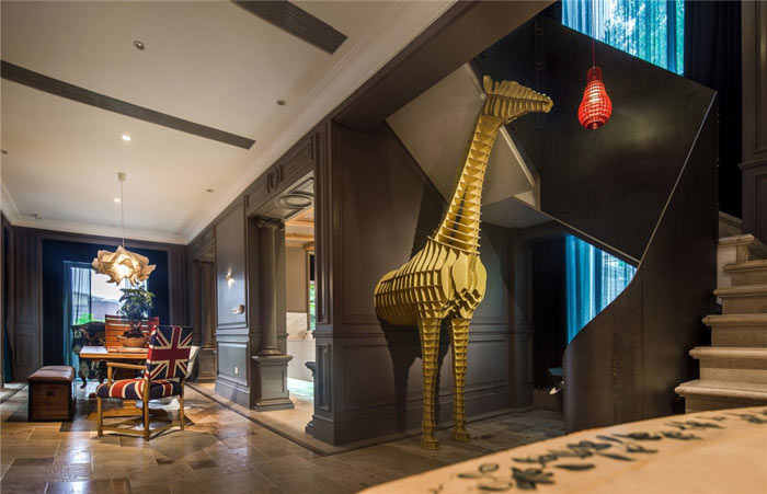 禪意辦公室接待區(qū)裝修設(shè)計(jì)效果圖