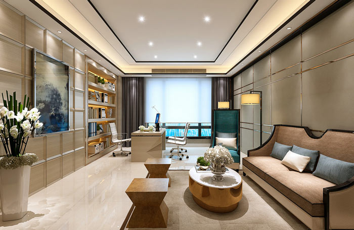總經(jīng)理辦公室裝修效果圖