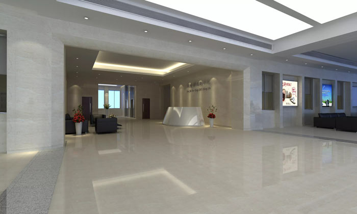 地鐵指揮中心辦公室一樓大廳裝修設(shè)計(jì)效果圖